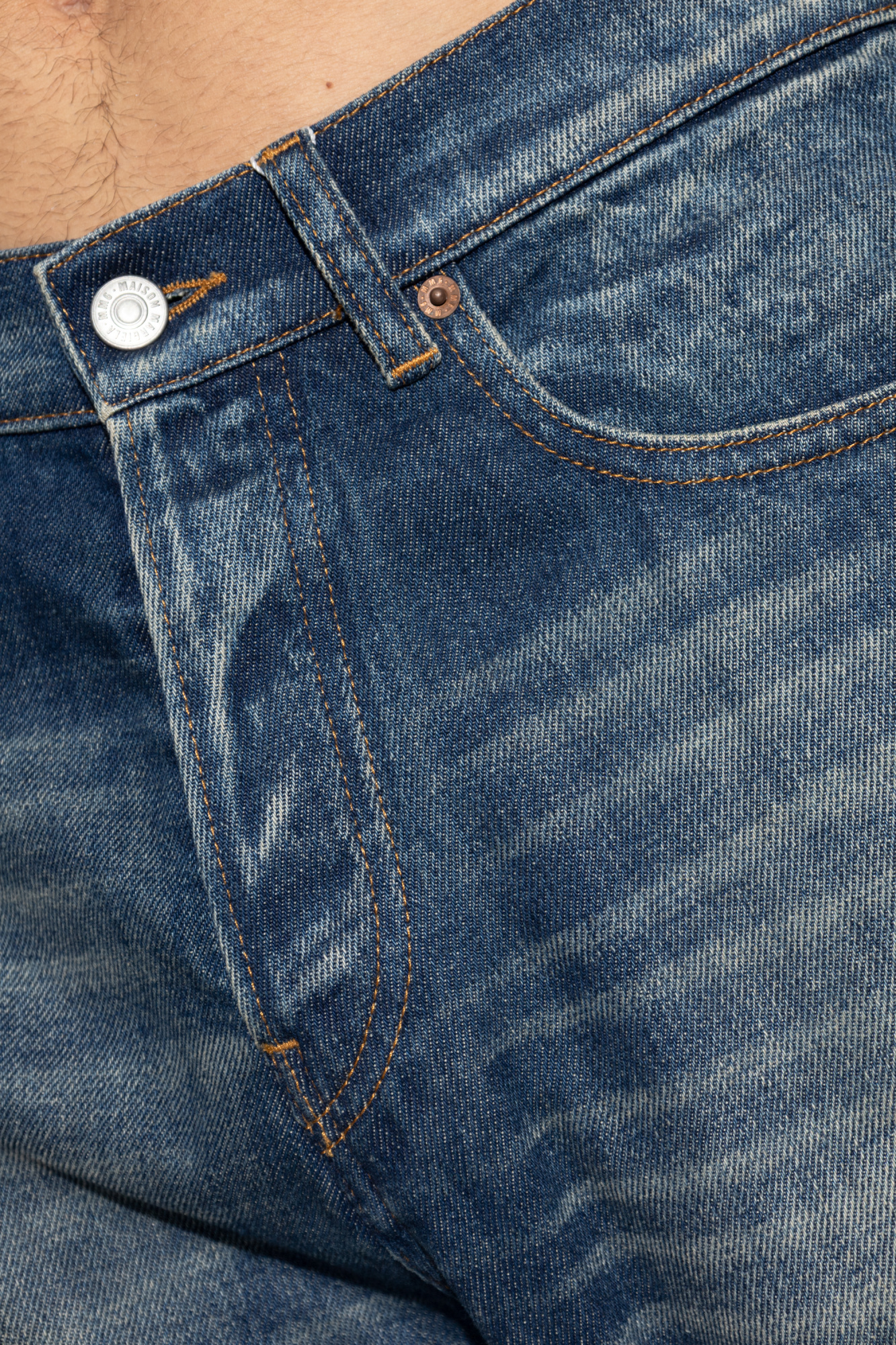 Navy blue Jeans with a 
